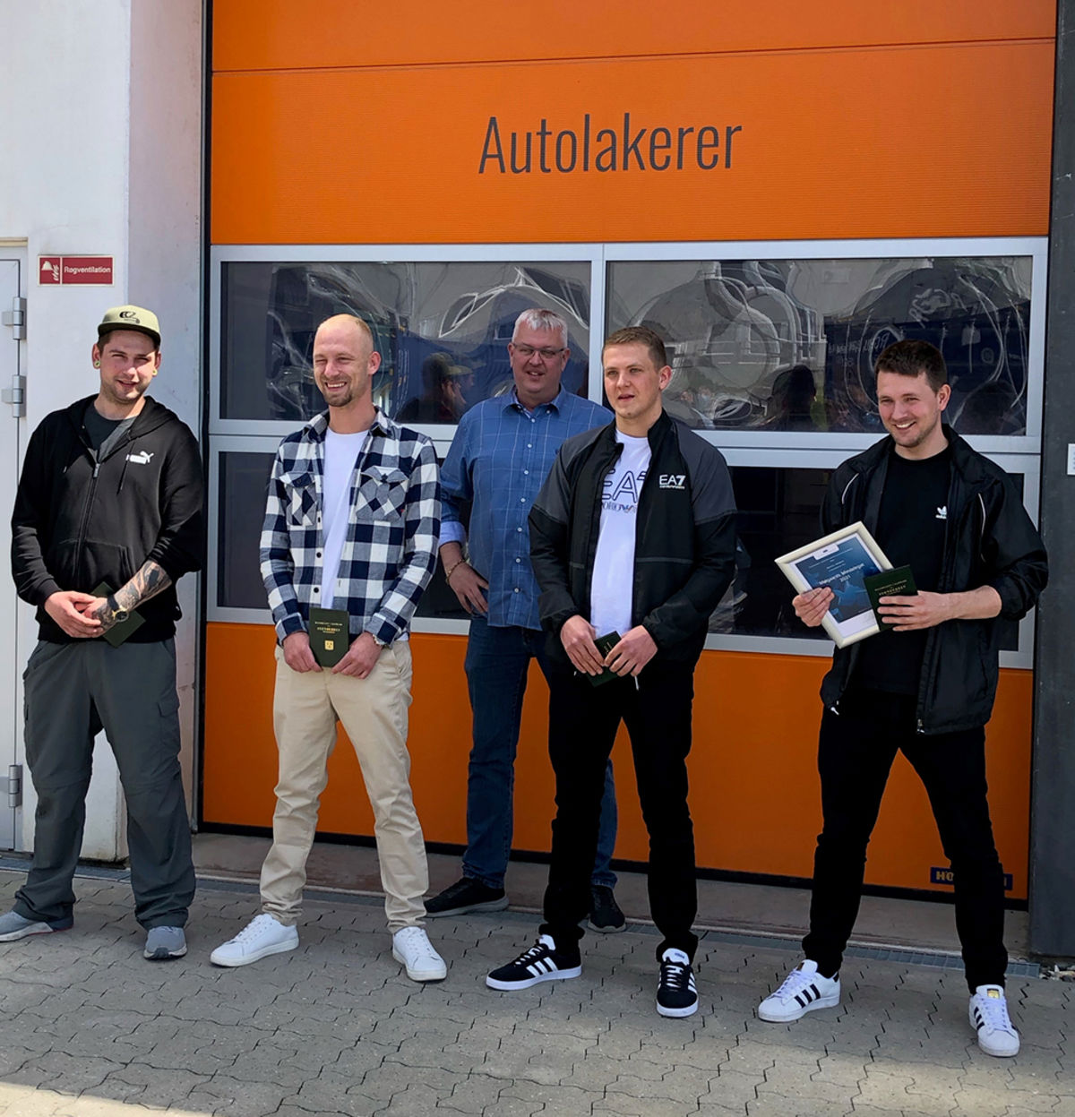 Svendeprøve Autolakerer 28. Maj 2021