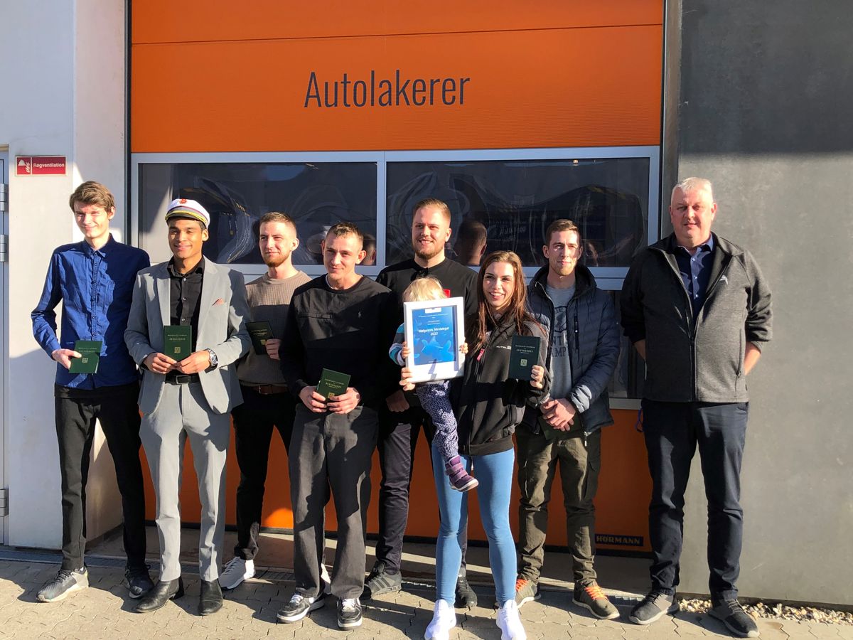 Svendeprøve Autolakerer 11. Februar 2022