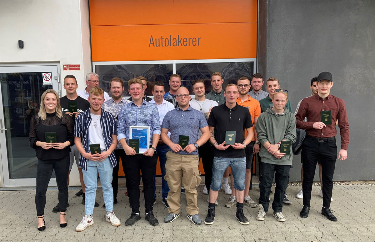Svendeprøve Autolakerer 10. September 2021