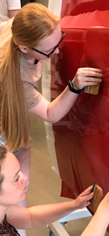 EUX Skiltetekniker Folie Livet Paa Skolen