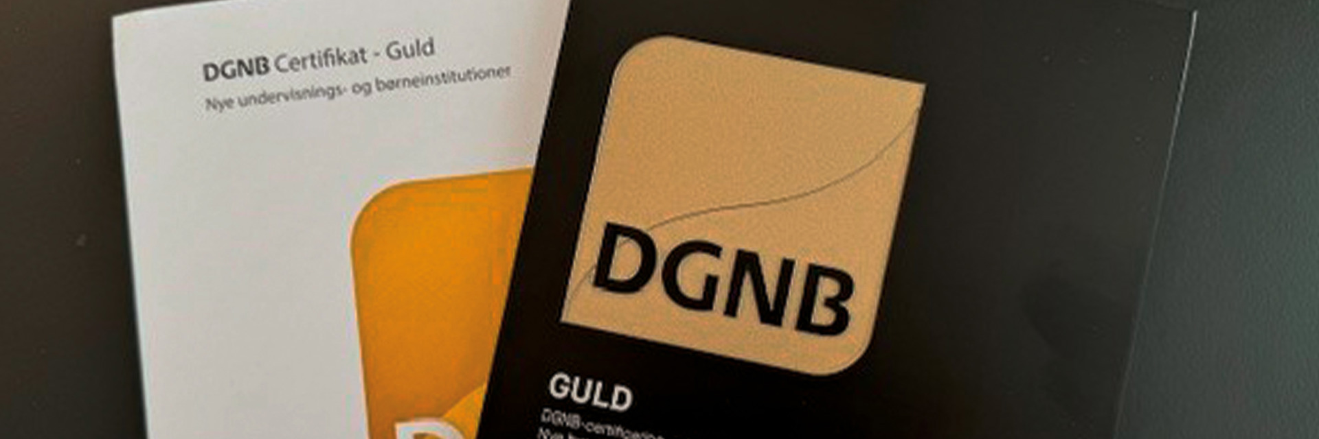 DGNB certifikat i guld 