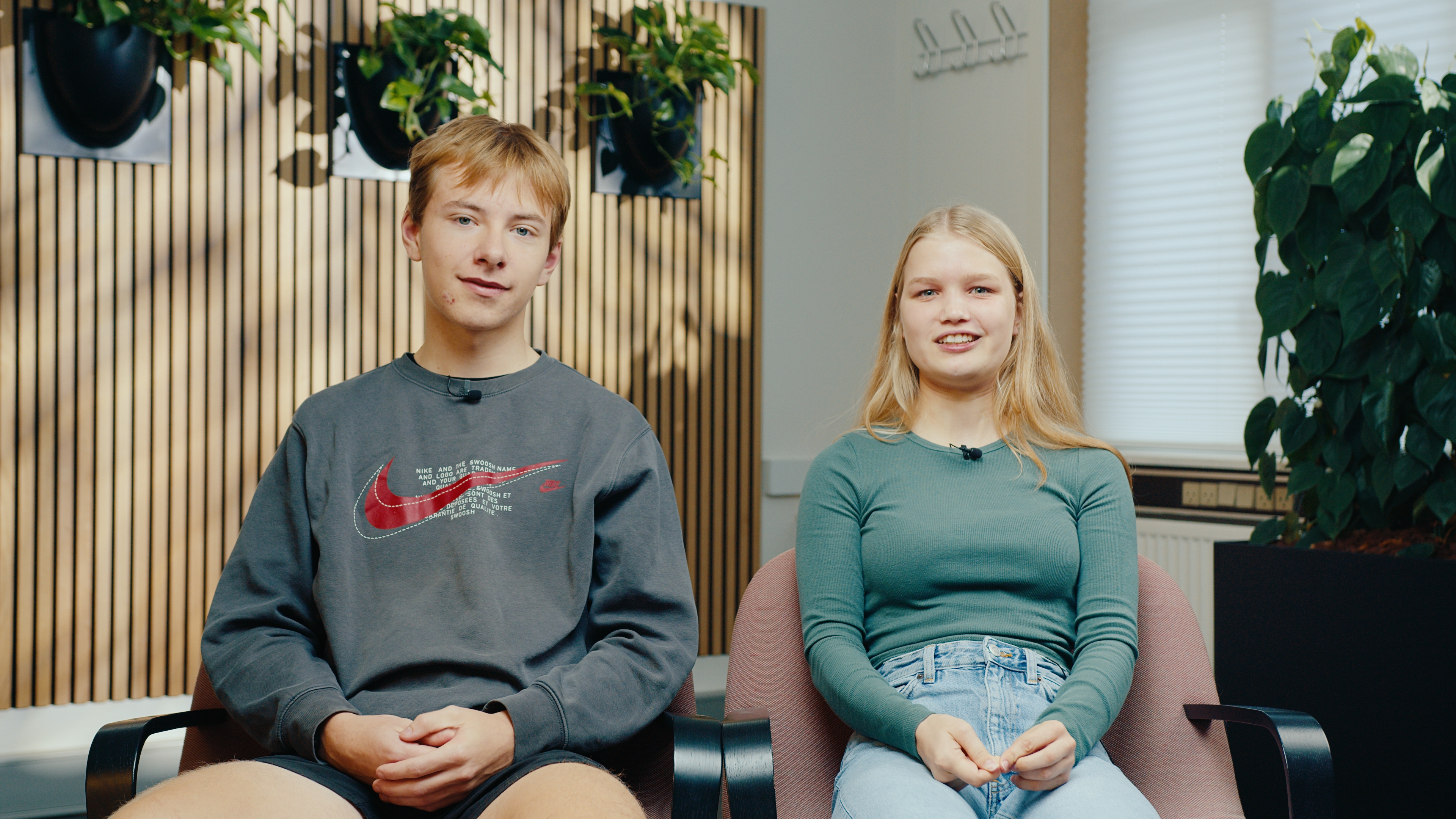 HTX eleverne Cecilie og Benjamin fortæller om studieretningen Biotech på Teknisk Gymnasium Silkeborg