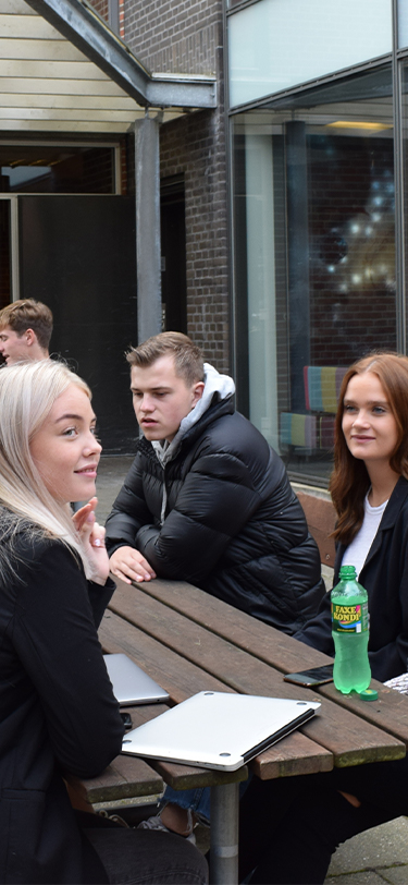 HHX Livet Paa Skolen Gruppearbejde Pause