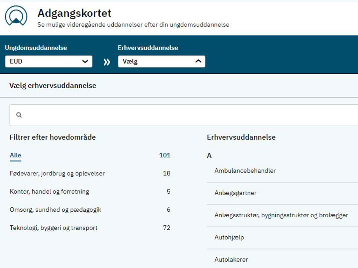EUD Adgangskortet