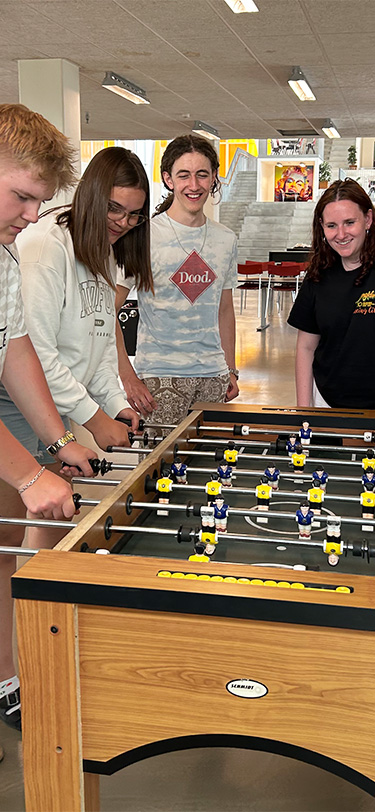 Eud Livet Paa Skolen Bordfodbold