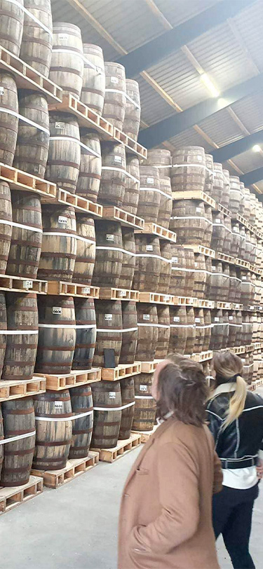 EUD Tjener Virksomhedsbesoeg Stauning Whiskey