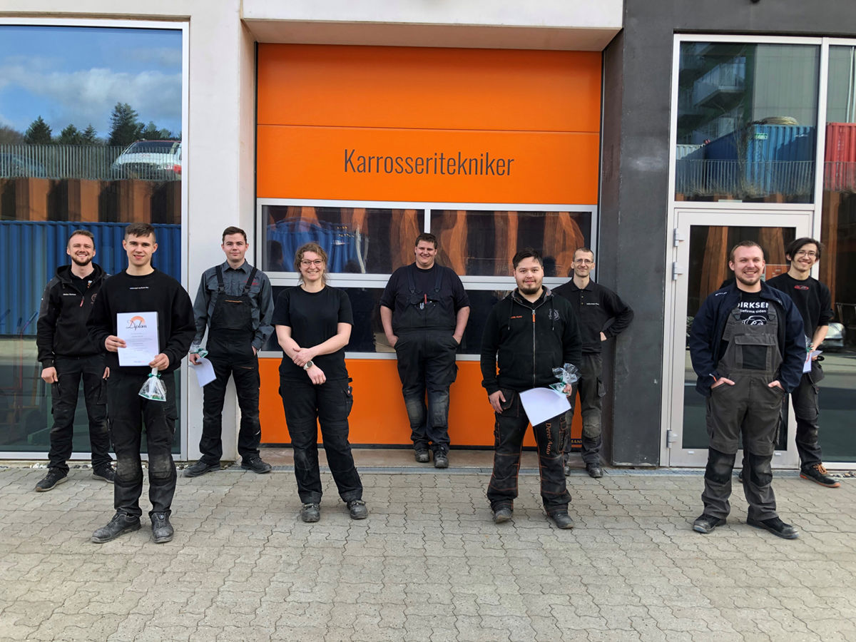 Svendeprøve Karrosseritekniker 16. April 2021