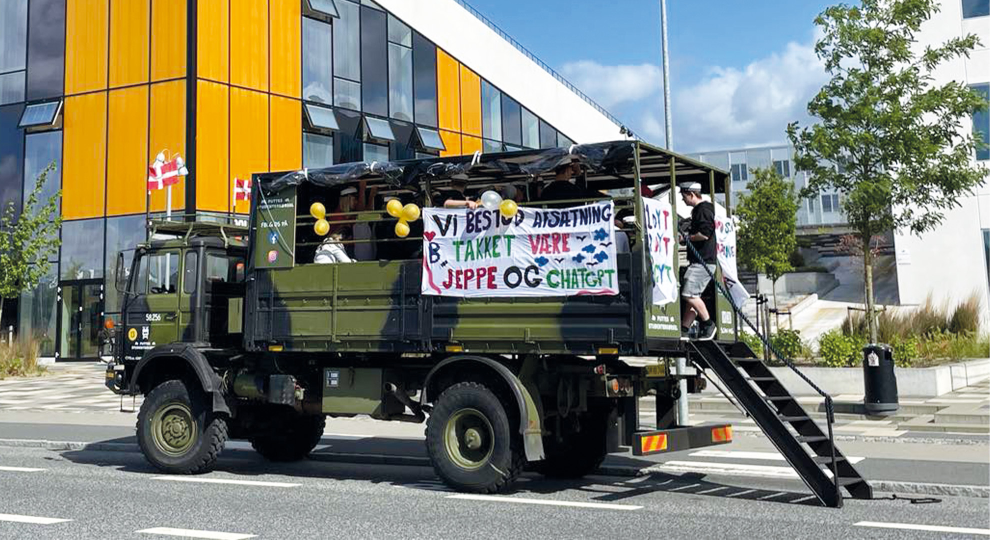 EUX studenter på College360 til studenterkørsel