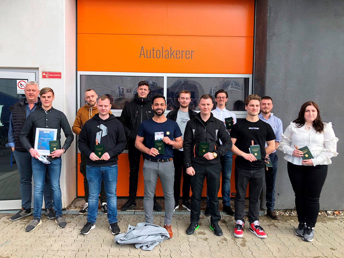 Svendeprøve Autolakerer 8. April 2022
