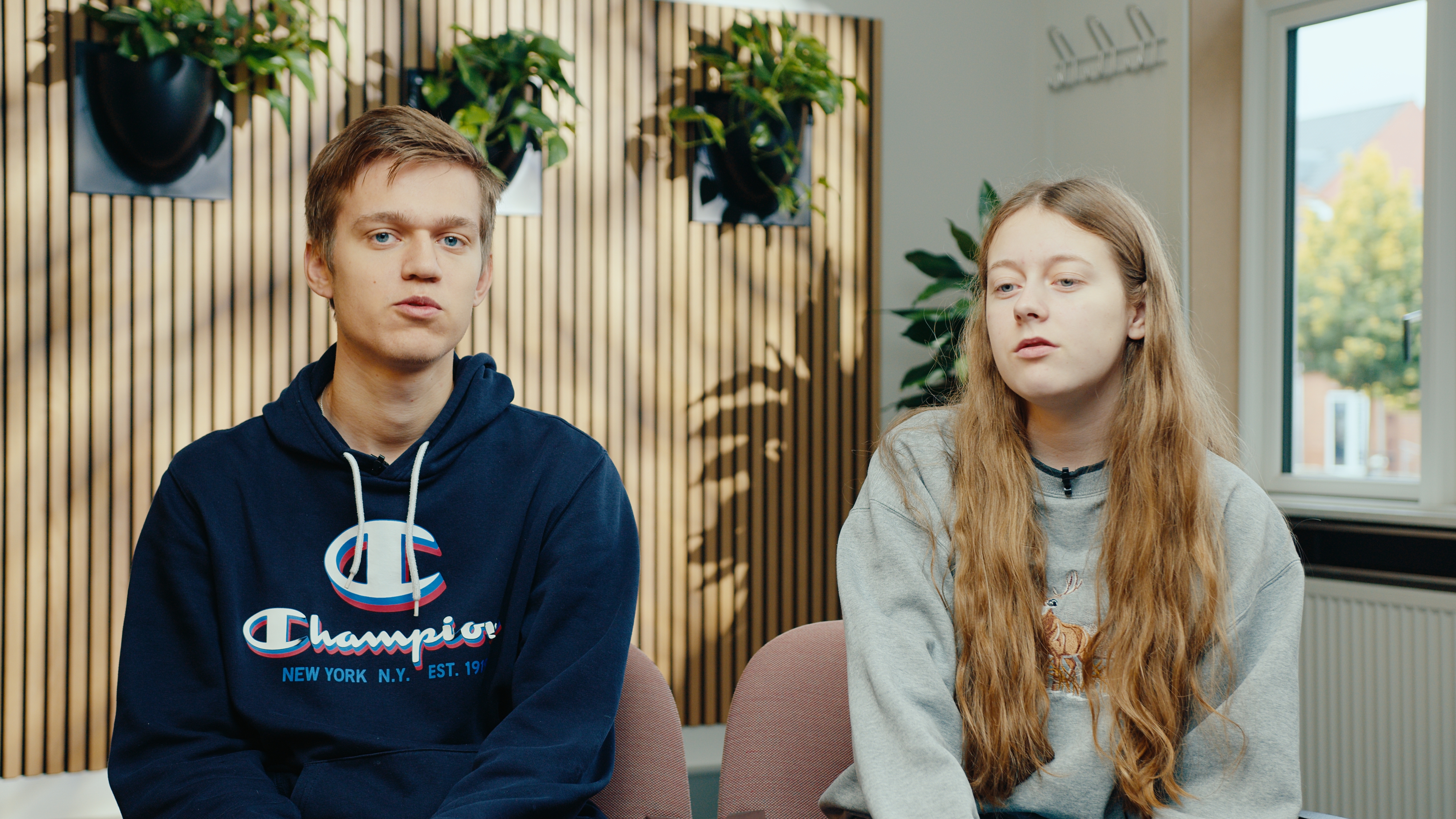 HTX eleverne Kristine og Tobias fortæller om studieretningen IT og spiludvikling på Teknisk Gymnasium Silkeborg