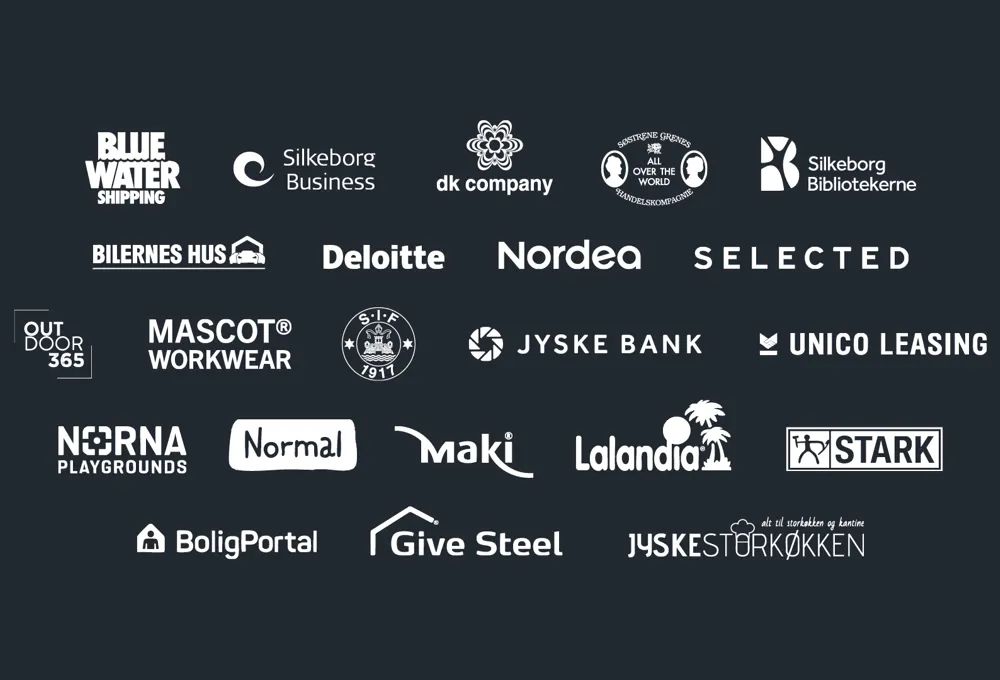 Logoer for alle partnerskabsvirksomheder