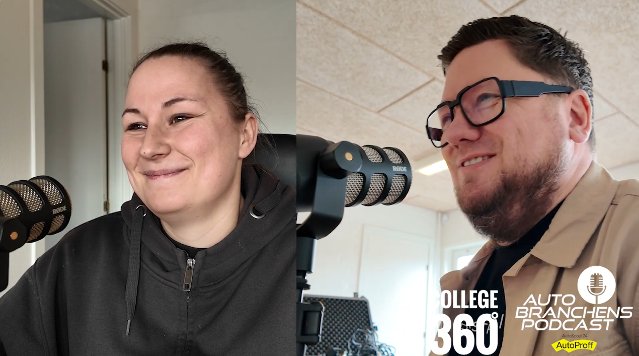 Fra Lærling Til Leder episoden, og her vises den smilende gæst og vært