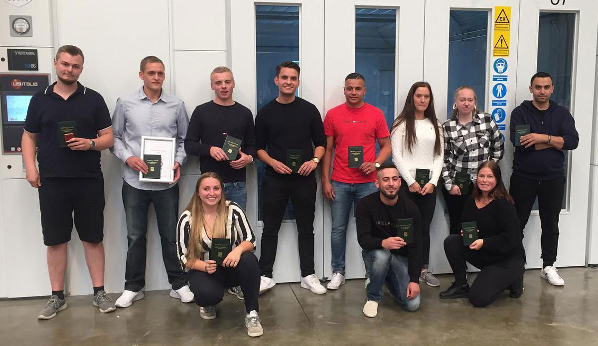 Svendeprøve Autolakerer 11. September 2020