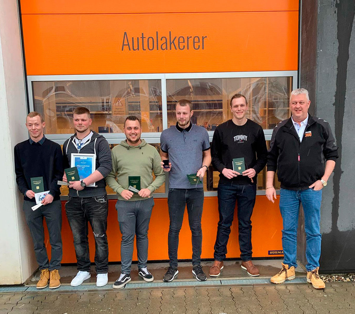 Svendeprøve Autolakerer 3. December 2021