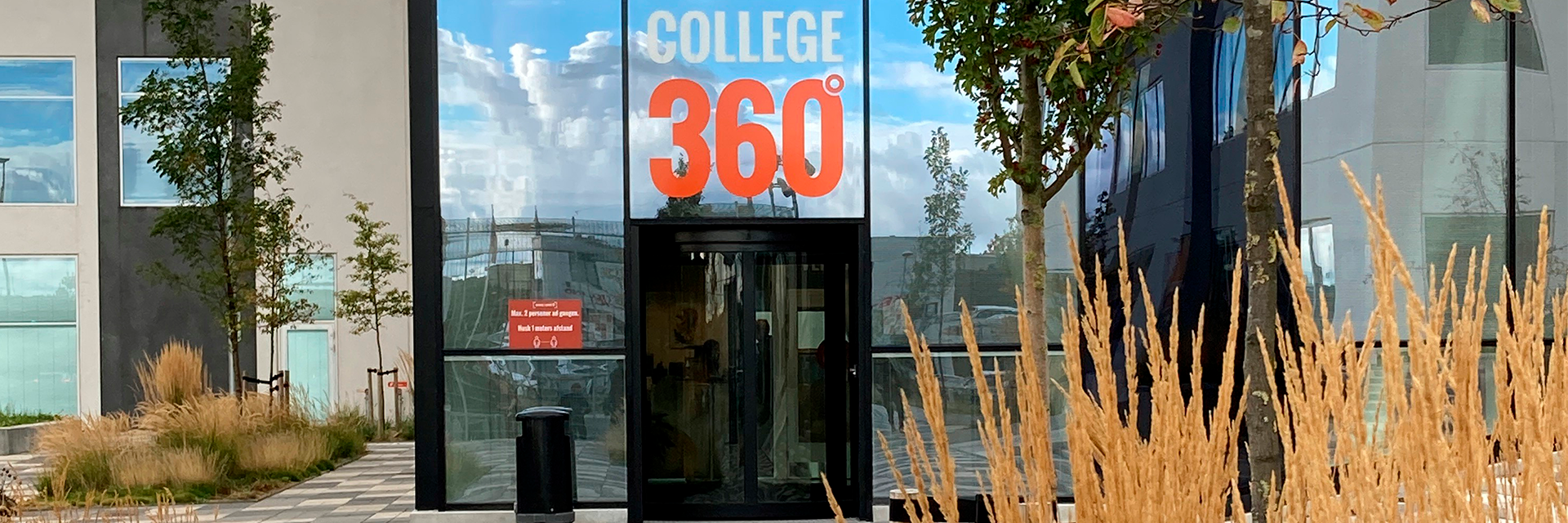 College360 Bredhøjvej 8 Erhvervsuddannelserne og EUX Hovedindgang