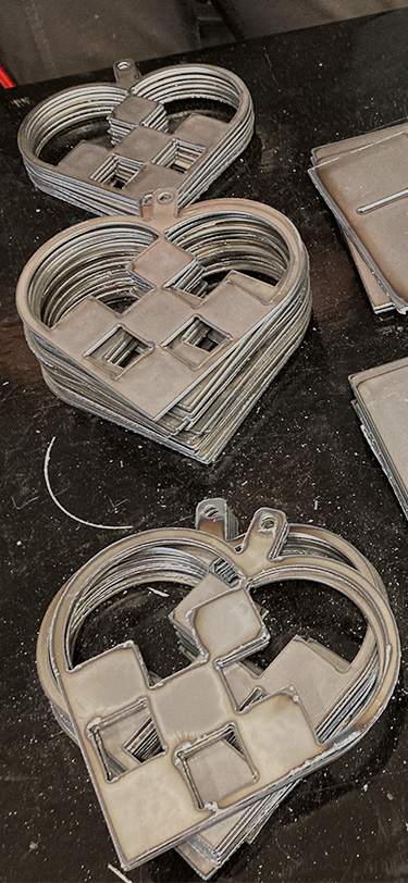 Eux Smed Julehjerter