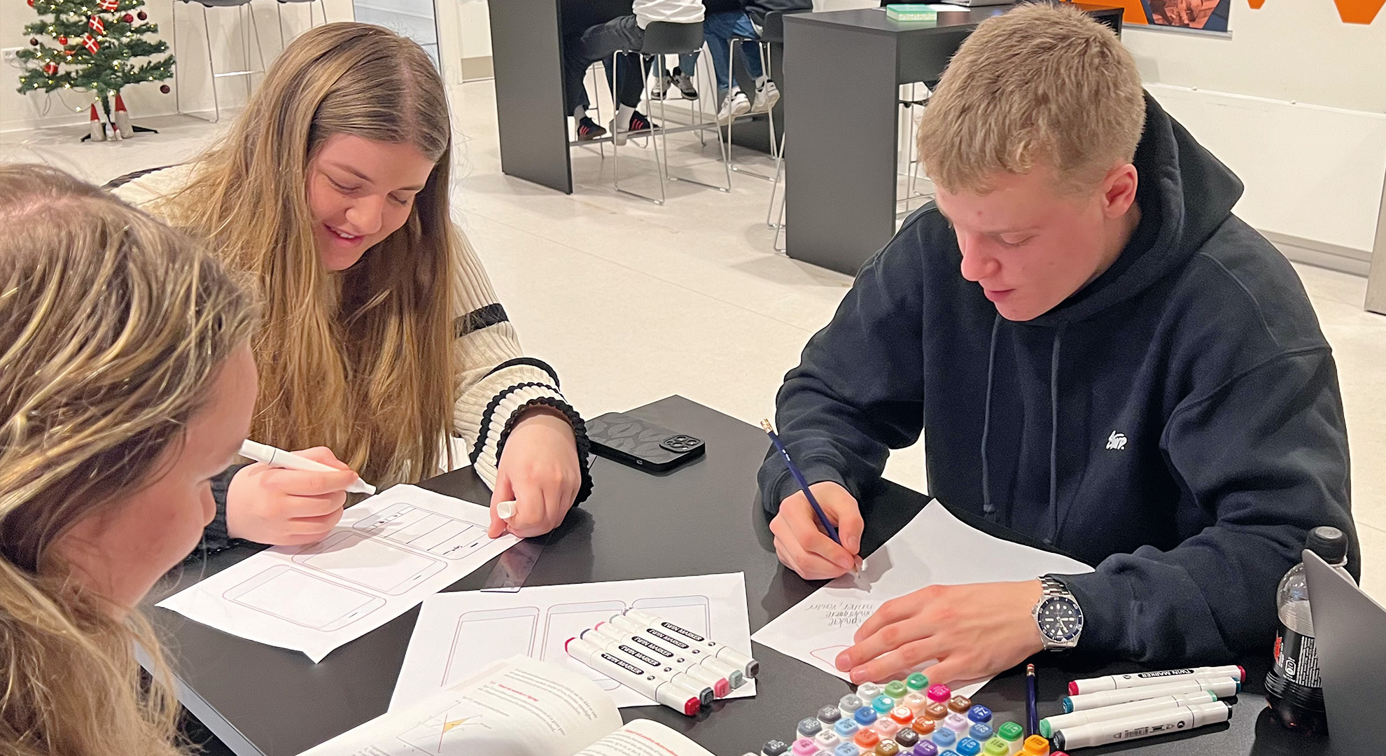 Gruppearbejde på EUD Business