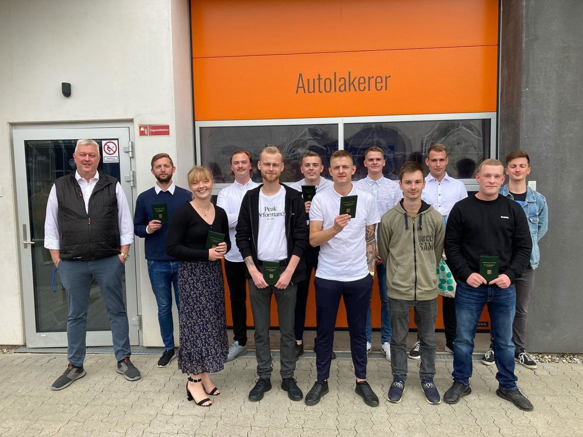 Svendeprøver Autolakerer 23. September 2022